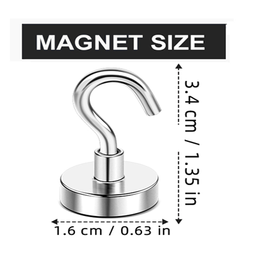 17.6lbs Neodymium Magnetic Hook - magpullbulk