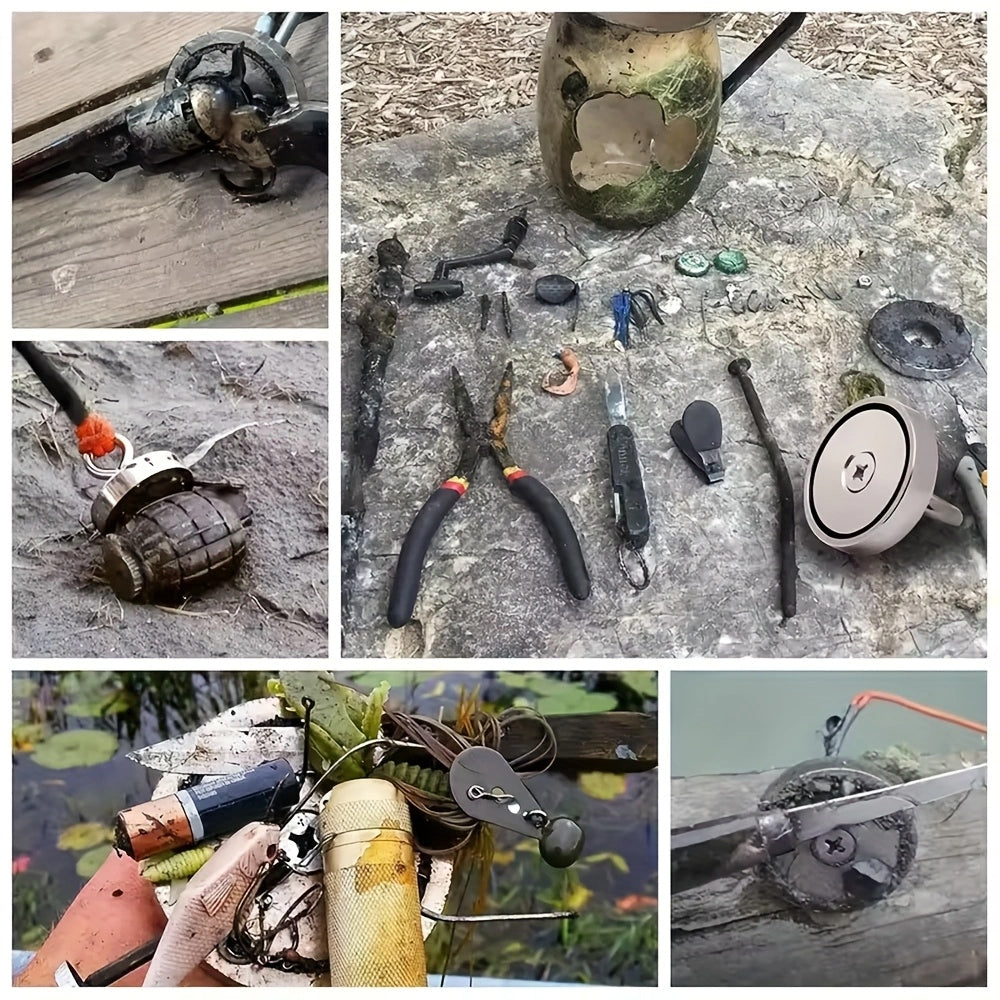 Fishing Magnet with 300 lbs Pull Force|Strong Neodymium