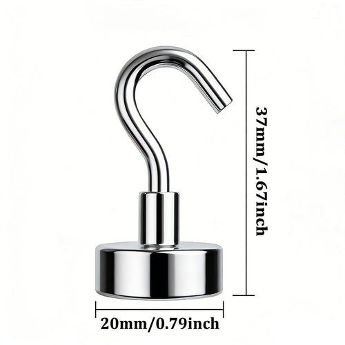 26.45lbs Neodymium Magnetic Hook - magpullbulk