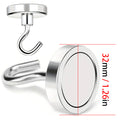 75lbs Heavy Duty Neodymium Magnetic Hook
