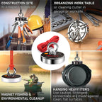 Magnet Fishing Kit-500 lbs / 227 kg Pulling Force with Rope| Strong Retrieval Magnet