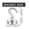 17.6lbs Neodymium Magnetic Hook