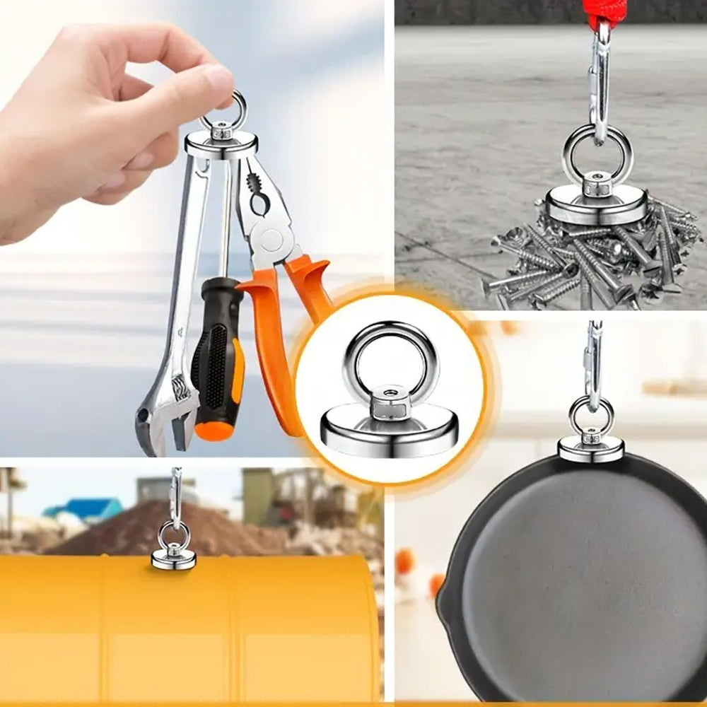 Strong Neodymium Rare Earth Hook-71 lbs of pulling force