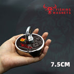 Fishing Magnet - 550 lbs / 250 kg Pulling Force | Black Lion Edition - magpullbulk