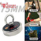 Fishing Magnet - 550 lbs / 250 kg Pulling Force | Black Lion Edition - magpullbulk