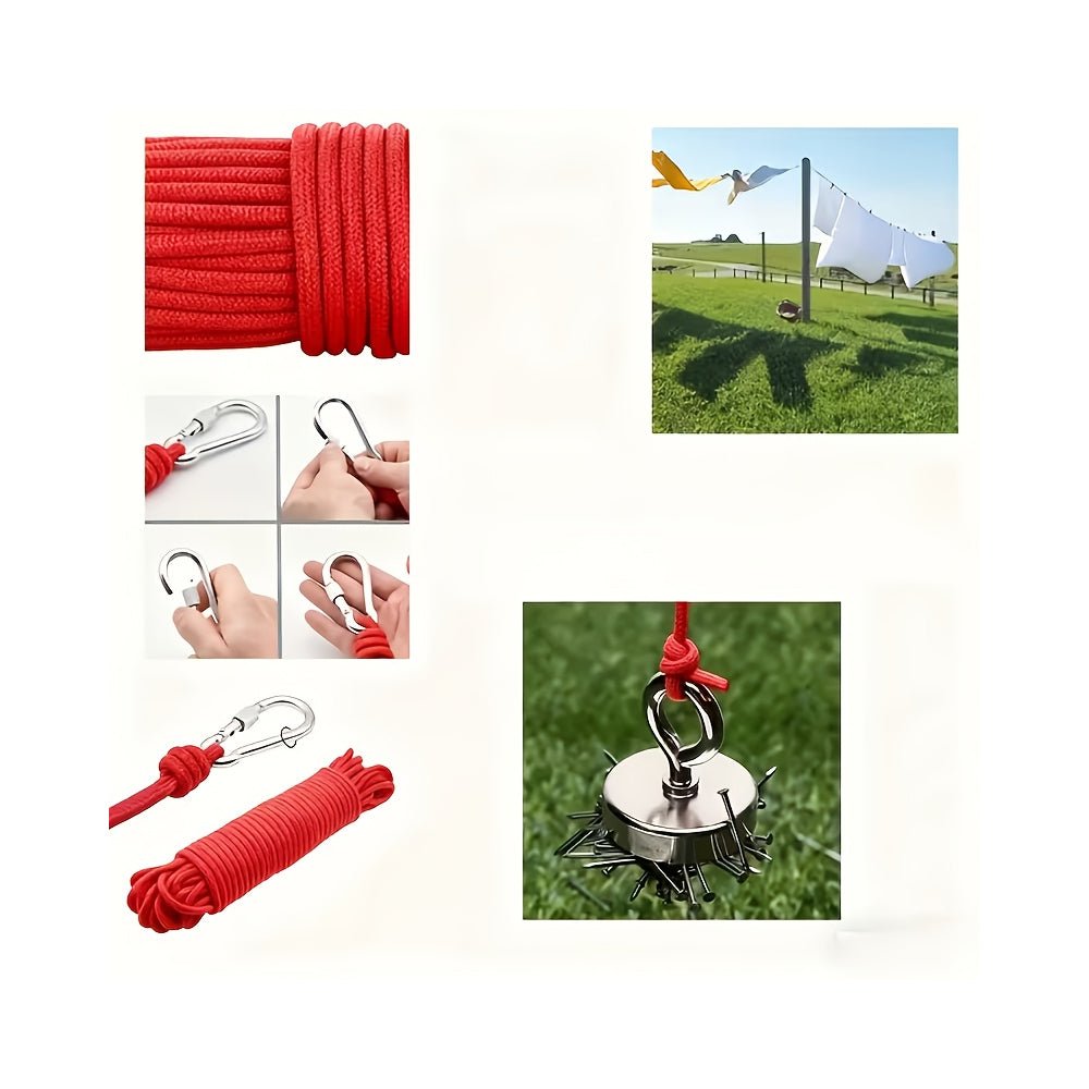 High - strength load - bearing rope, 10m/393.7in, salvage rope - magpullbulk