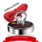 Magnet Fishing Kit - 550 lbs / 250kg Pulling Force with Rope| Strong Retrieval Magnet - magpullbulk
