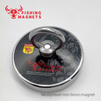 Strong Fishing Magnet - 800lbs / 362.8 kg Pulling Force | Black Lion Edition - magpullbulk