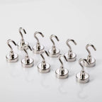 Strong Neodymium Magnet Hooks for Hanging | Heavy Duty Magnetic Hooks - magpullbulk