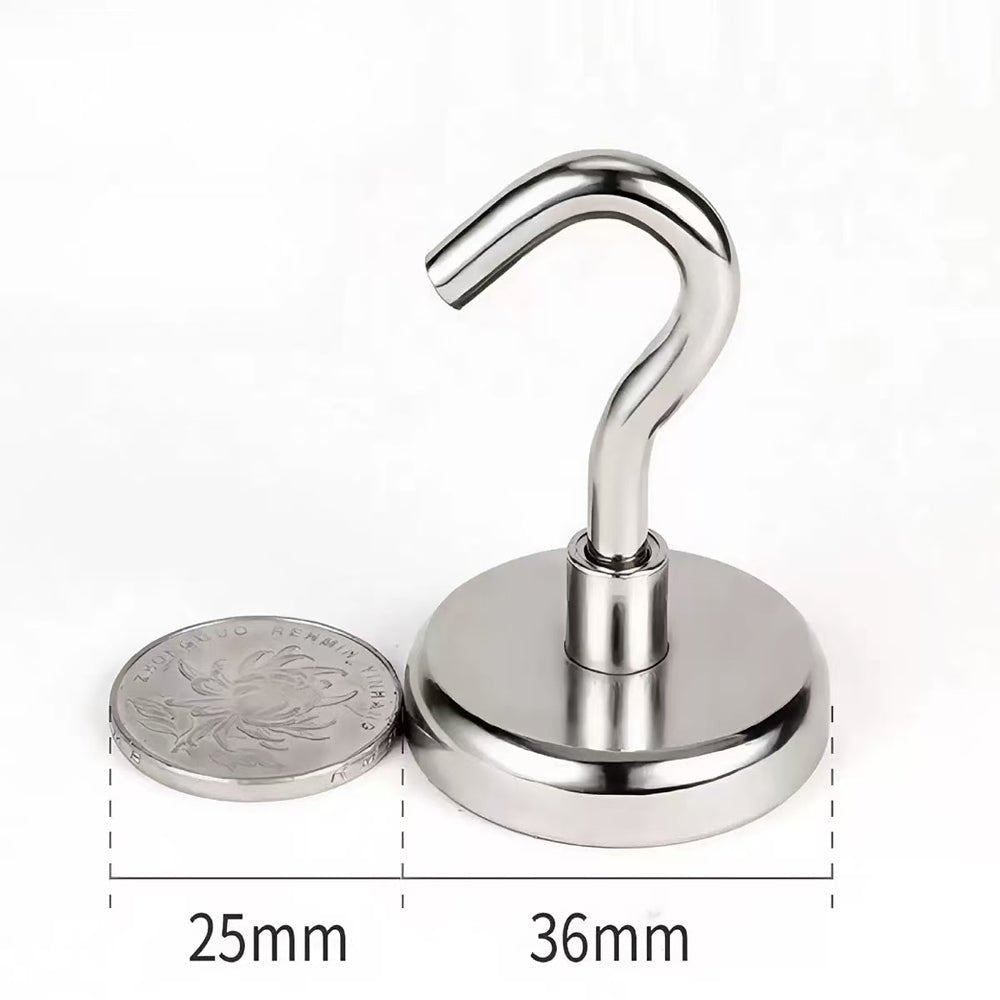 Strong Neodymium Magnet Hooks for Hanging | Heavy Duty Magnetic Hooks - magpullbulk