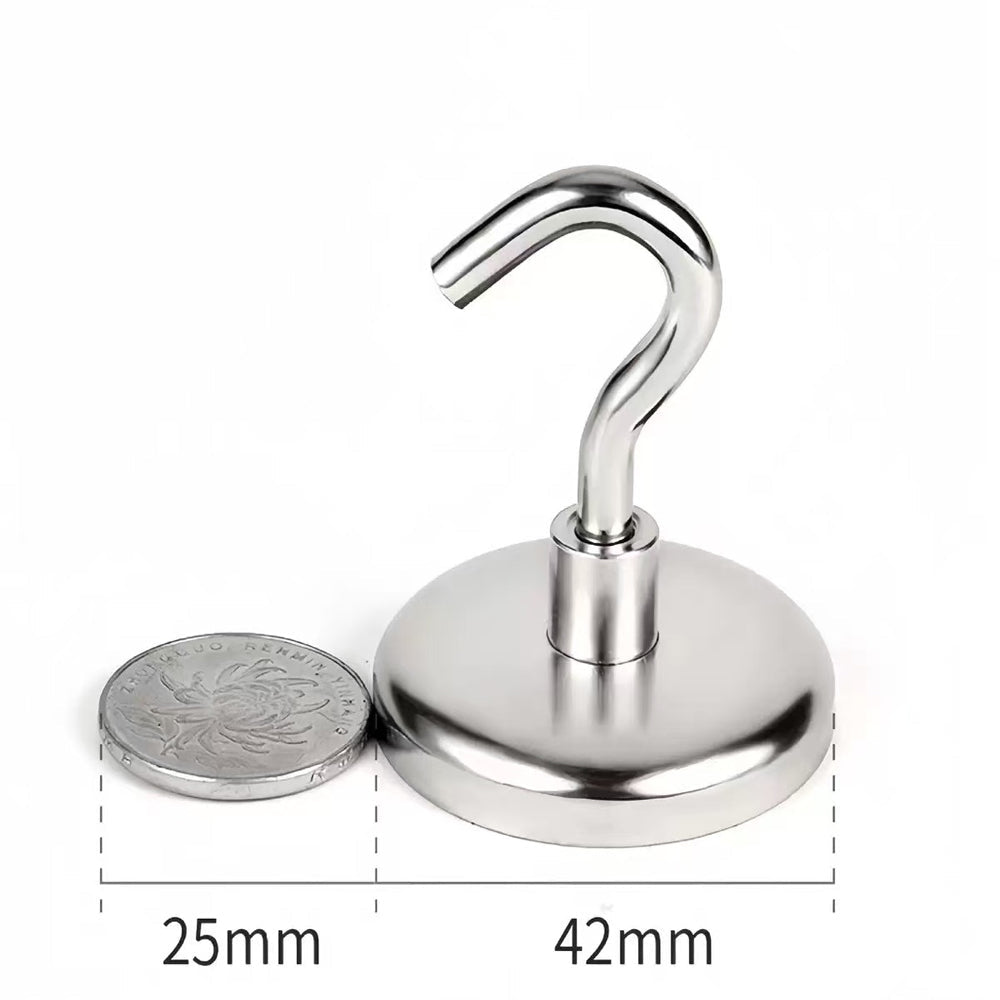 Strong Neodymium Magnet Hooks for Hanging | Heavy Duty Magnetic Hooks - magpullbulk