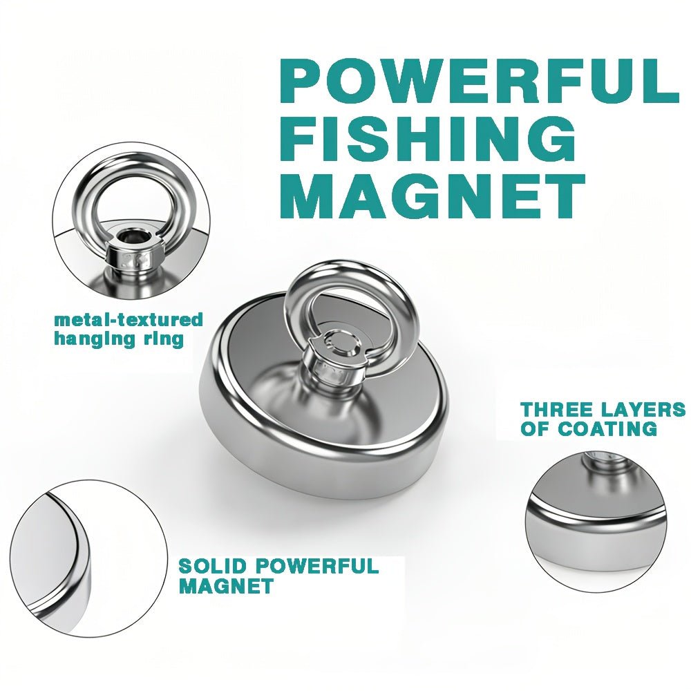 Strong Neodymium Rare Earth Hook - 80lbs of pulling force - magpullbulk