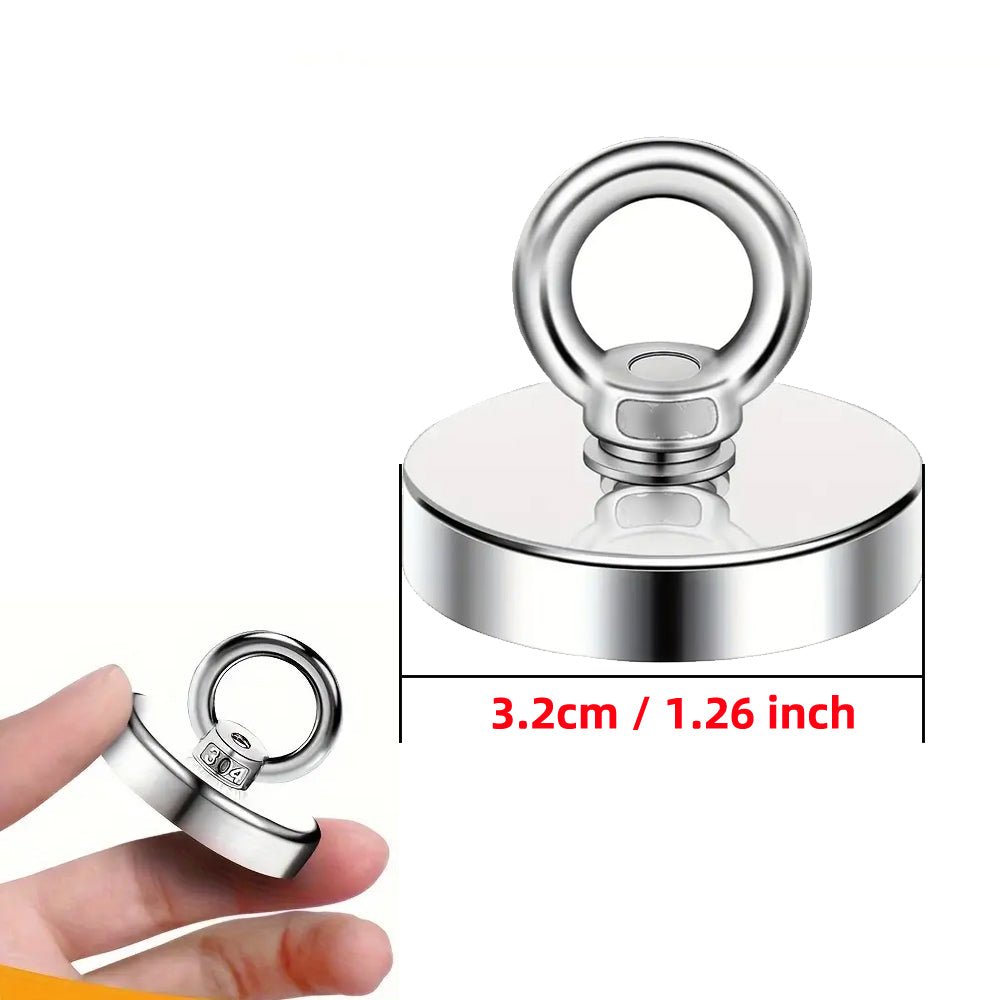 Strong Neodymium Rare Earth Hook - 80lbs of pulling force - magpullbulk