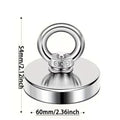 Strong Suction Fishing Magnet|NdFeB Fishing Magnet for Underwater Retrieving & Treasure Hunting - magpullbulk